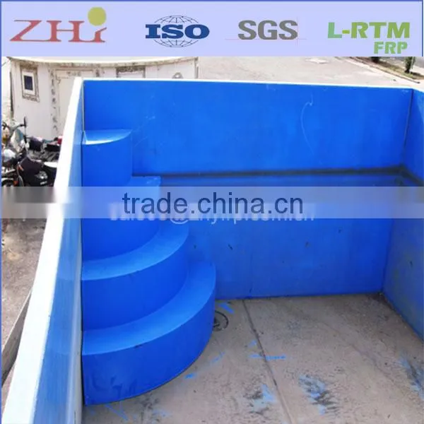Rectangle Sectional Fibreglass Swimming Pool(L7.5MxW2.9MxH1.5M) photo-3