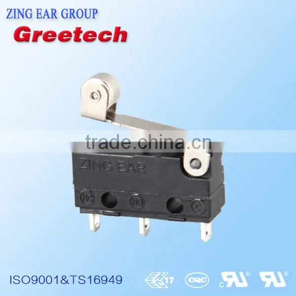 Types of Sealed Subminiature Electric Snap Action Micro Switches With Lever photo-5