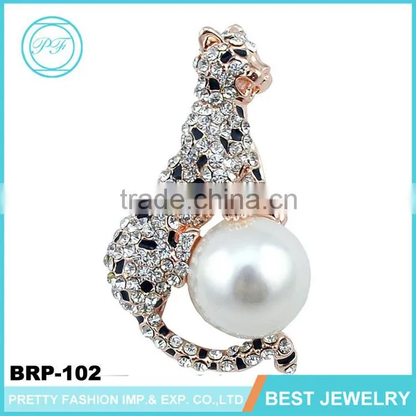 Wholesale Products Metal Little Bird Brooch With Bulk Rhinestone Brooch Wholesale photo-2