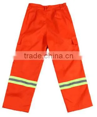 More EN20471 Reflective Taped Safety hi Vis Orange Workwear Trousers photo-2