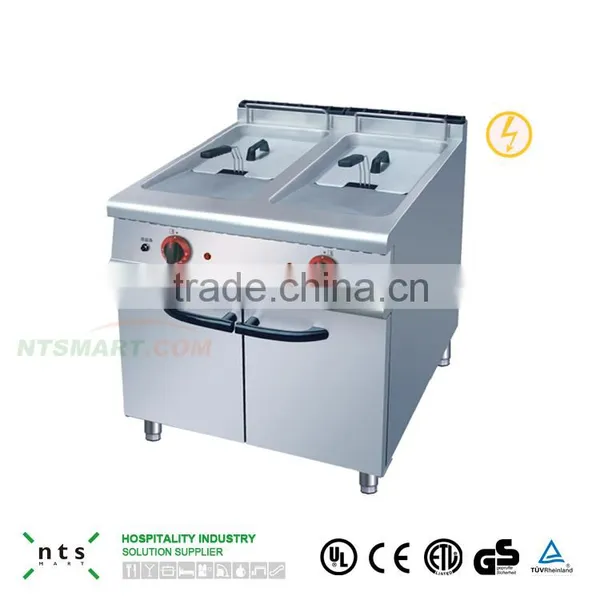 42L 2 Tanks Electric Fryer With Cabinet photo-3