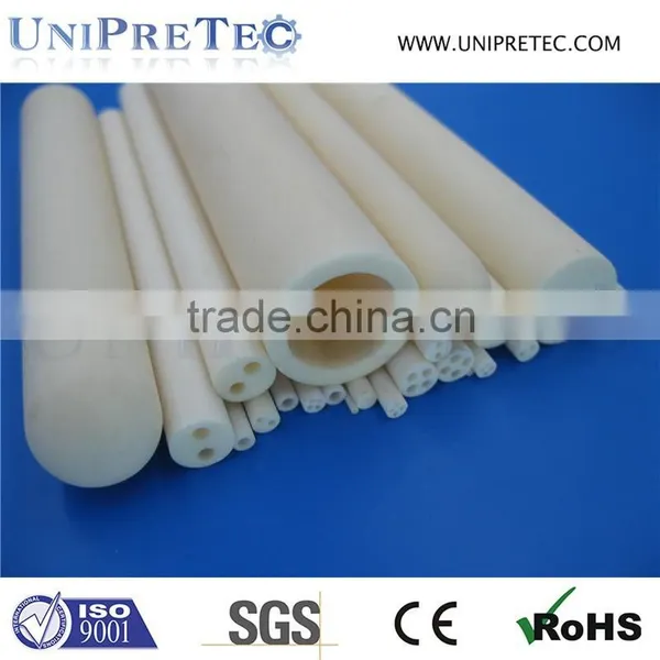 95% 99% High Alumina Ceramic Tubes With Holes photo-2