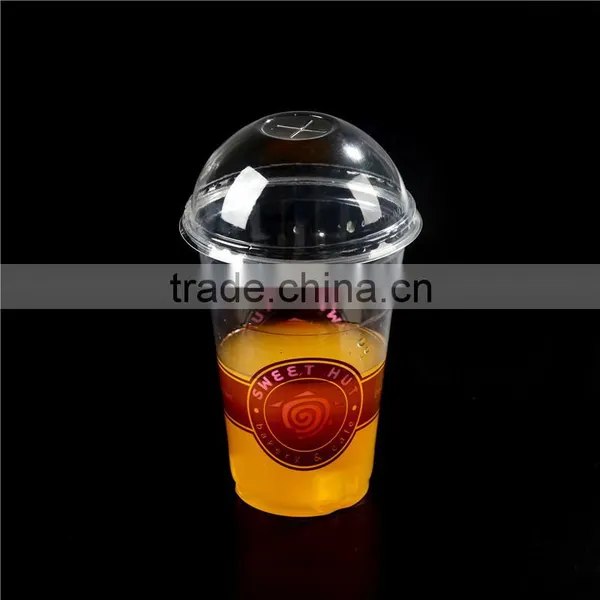 Plastic Cup With Lids and Straws/ps Drinking Cup/plastic Disposable Cups Glass photo-3