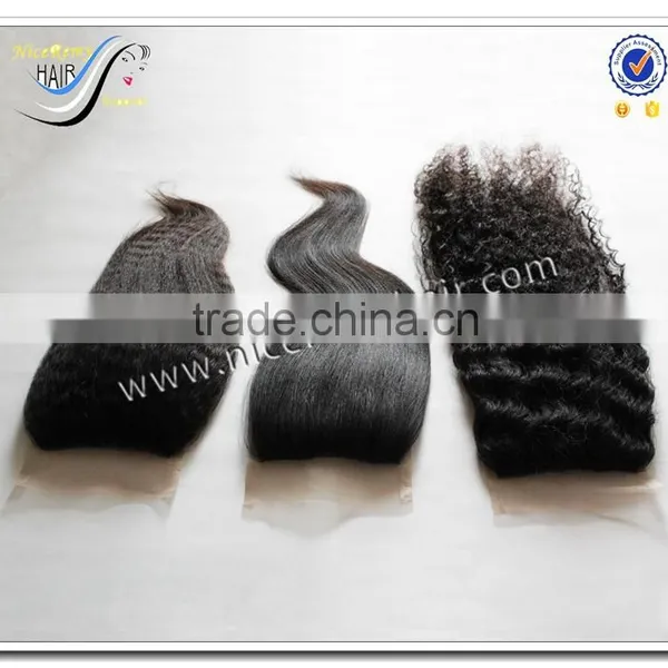 Wholesale Virgin Hair Bundles With Lace Closure 100% Human Brazilian Hair Closure photo-3