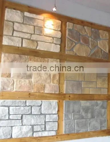 artificial wall cladding panel, artificial culture stone, manmade wall cladding stone