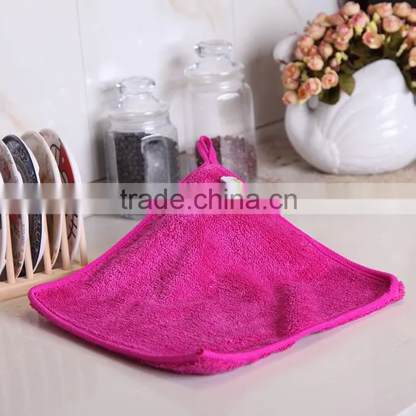 Eco Friendly Coral Fleece Super Absorbent Cleaning Cloth photo-3
