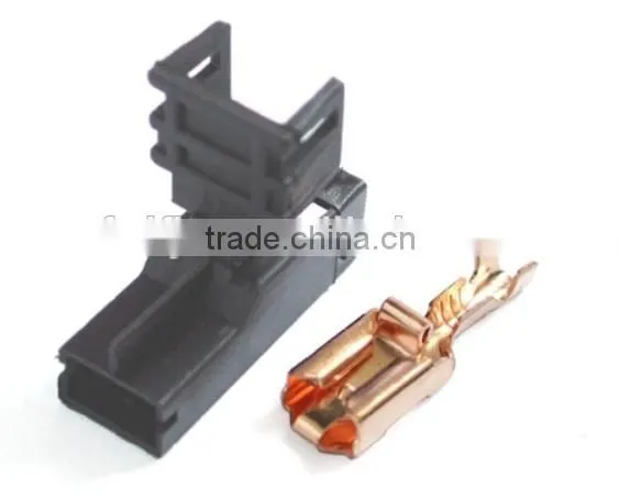 Black Plastic Electronic Cable Connector