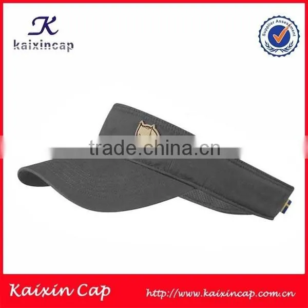 Promotional Cheap Custom Made 100% Cotton Sandwich Brim Sun Visor Cap 100% Cotton photo-4