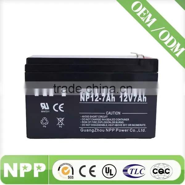 12V7AH Maintenance Free Lomg Life Ups Backup Battery