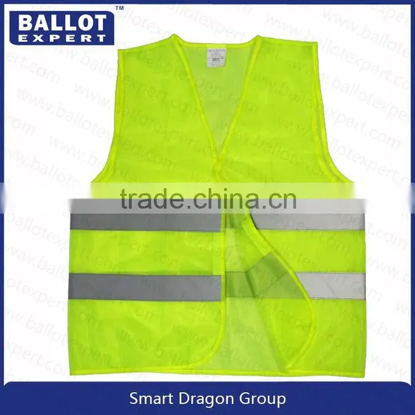 Mesh Polyester Fluorescent Fabrics High Visibility Reflective Vest photo-2