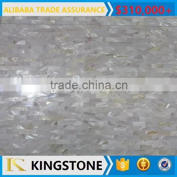 White Mother of Pearl Mosaic Tile for Home photo-3