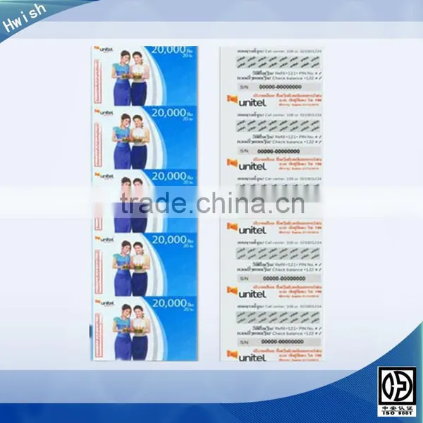 Prepaid Calling Card Printing