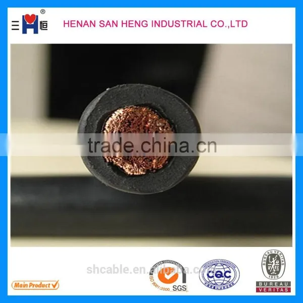 Rubber Sheathed Copper Welding Cable/wire (YH YHF) photo-3