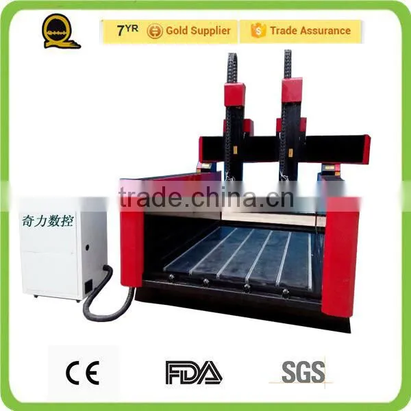 Two Heads Water Spindle Cooling Stone Carving Cnc Machine for Sale photo-2