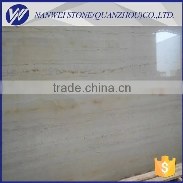 Slap-up Wall Marble Tiles Platinum Wood Grain Marble House TV Setting photo-4
