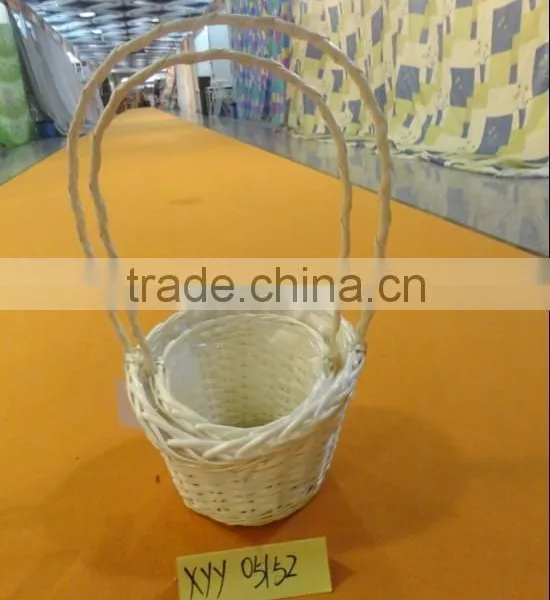 2pcs Wicker Flower Baskets