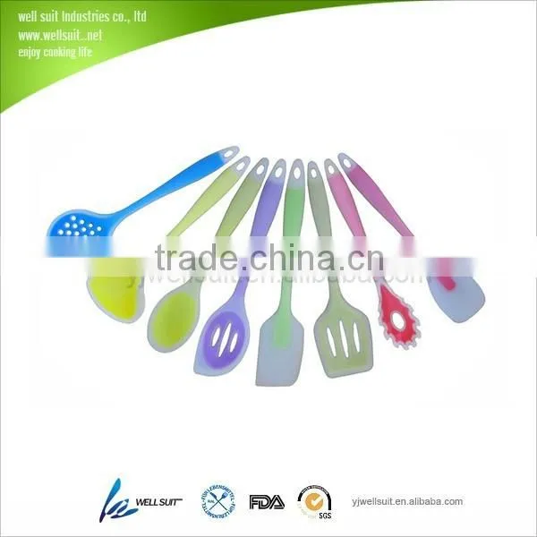 Good Quality Personalized Silicone Kitchen Utensils Set