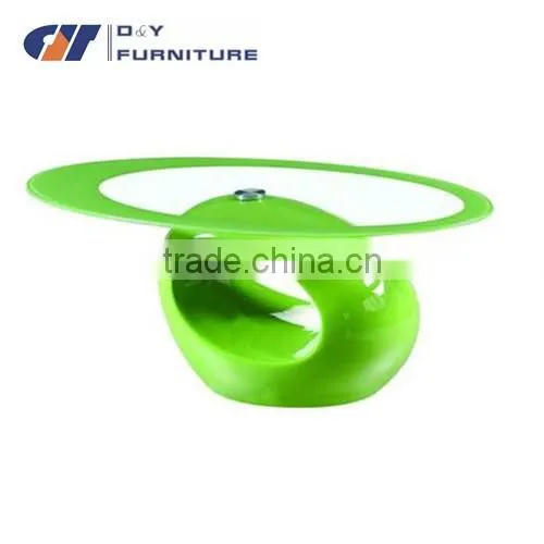 Glass Top Oval Coffee Table photo-2