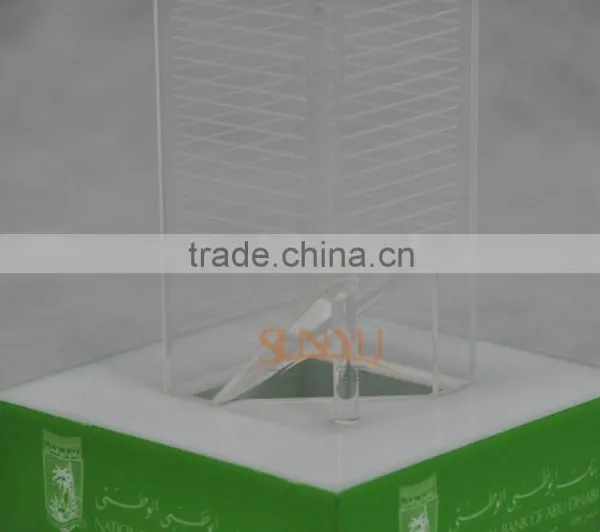 Custom Design Printed Clear Acrylic Display Stand photo-3