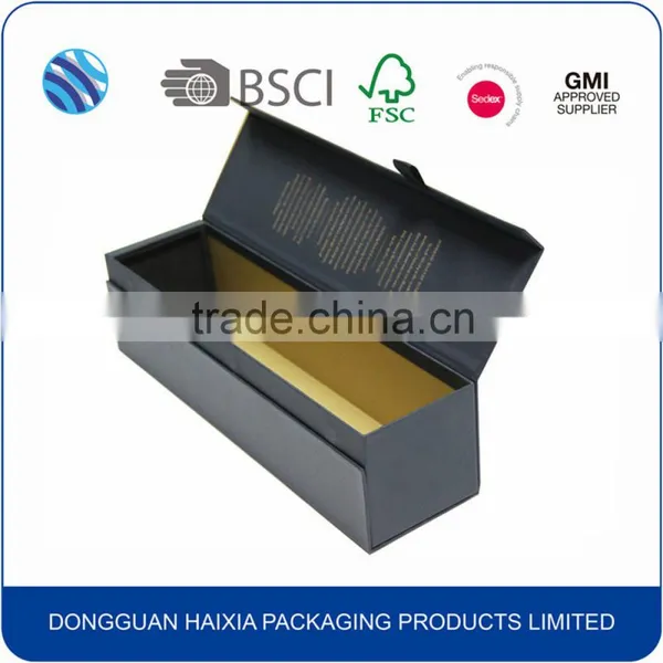 Embossing Hot Stamp Cardboard Packaging Box for Wine photo-2