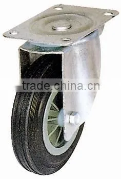 Rubber caster SC060