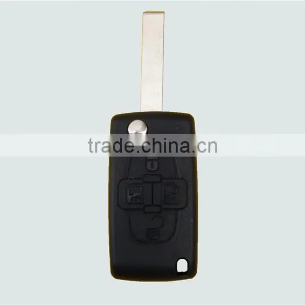 Best Price Key Cover Citroen For Peugeot 1007 Citroen C8 4 Button 407 Remote Flip Key Cover photo-3