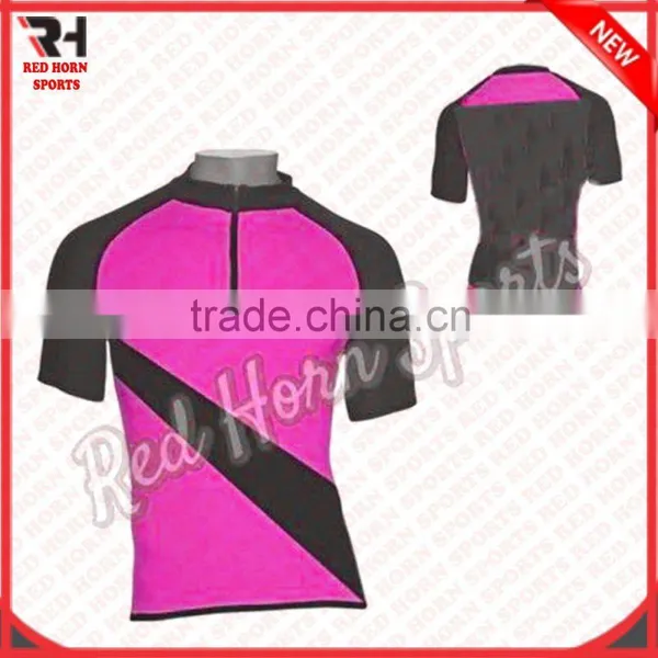 Customized Mens Half Sleeves Recing Jersey, Custom Logos Ans Design Are Accepted photo-3
