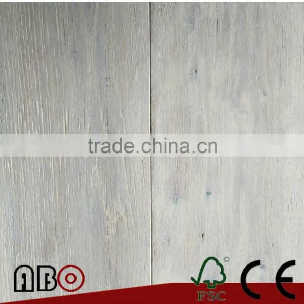 Ammonia Treatment Antique Oak Engineered Wood Flooring photo-6