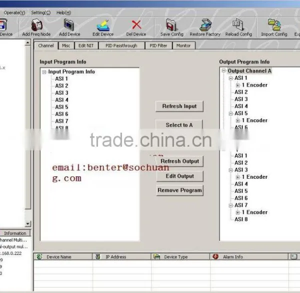 TS Multipexer 2 Output MPTS (8 ASI IN,2-separate ASI OUT) photo-2