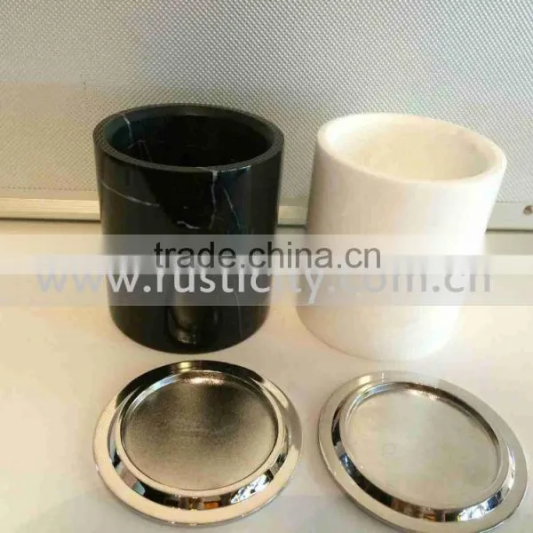 Scented Soy Wholesale Marble Jar Candle With Lids photo-5