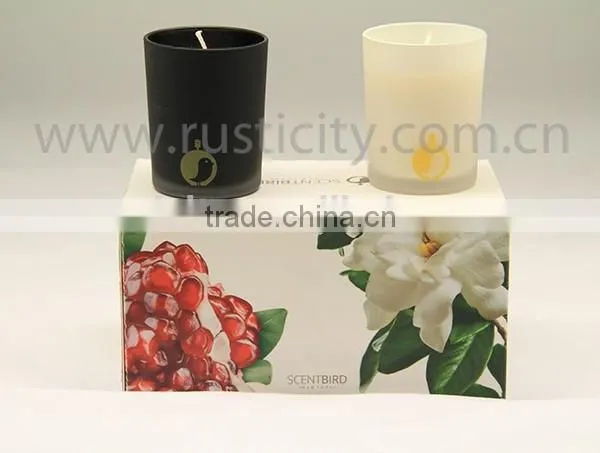 Aroma Fragrance Paraffin Wax in Frosted Glass Jar photo-2