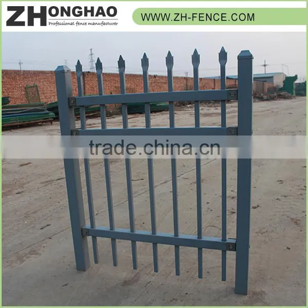 CE Certificate PVC Coated Wholesale Manufacturer Hot Selling Wrought Iron Fence for Garden photo-6