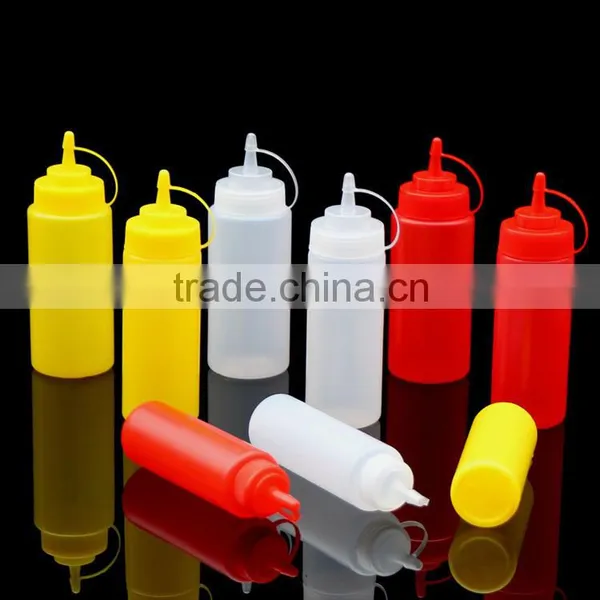 SQUEEZE PLASTIC SAUCE CONDIMENTS KETCHUP MAYONNAISE MUSTARD DISPENSER BOTTLES