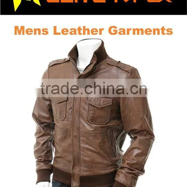 NewStyle Fashion Man Slim Leather Jacket