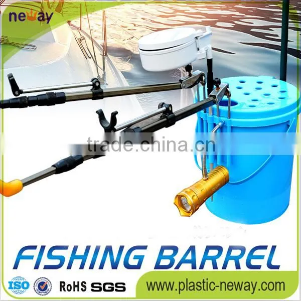 Multi-function Plastic Seat Fishing Barrel
