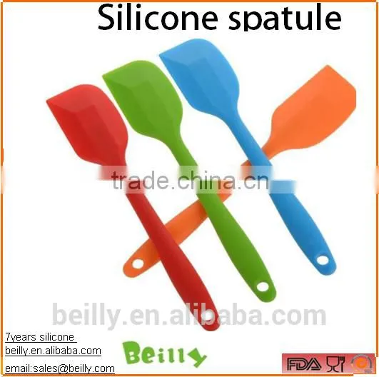 Heat Resistant Silicone Cream Butter Spatula Mixing Batter Scraper Baking Tools photo-2