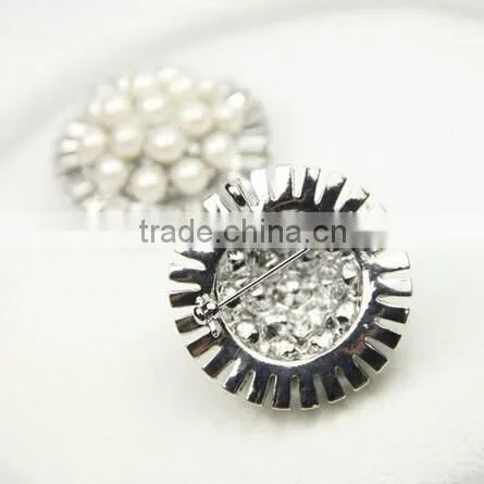Pearls Zircon Cheap Wholesale Brooch photo-2