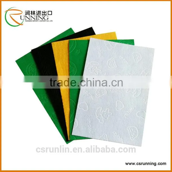 Recycled Embossed Non Woven Fabric Needle Felt photo-2