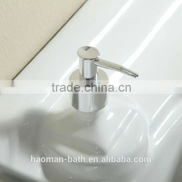 HM-C-13 Modern Soild Wood Bathroom Cabinet Set Bathroom Vanity photo-4