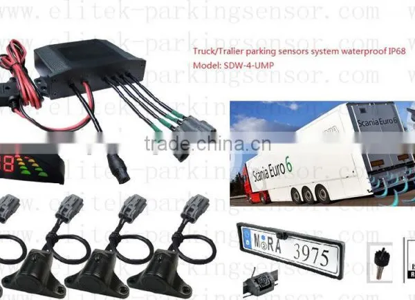 DC24V Bus/trailer/truck Parking Sensor With Camera Option,6 Year Manufacturer