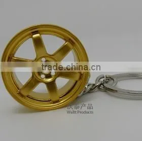 AUTO PARTS KEYCHAINS, WHEEL RIM KEYRING, WHEEL HUB KEYRING photo-3