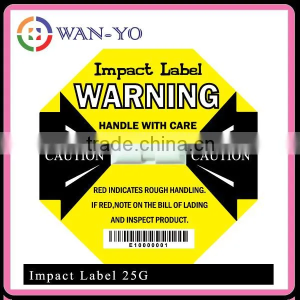 [Impact Sensitive Label "Impact Label "reduce Damage ] photo-2