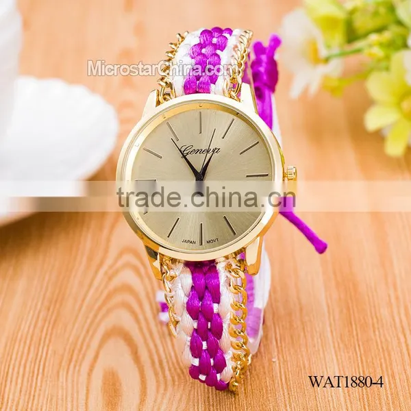 Elastic Knitting Watch Chain Casual Watch Price photo-4