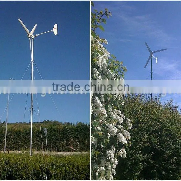 1kw Wind Power Turbine Generator Price Wind Turbine Generator System