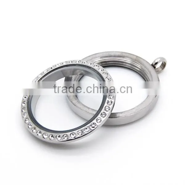 Highpolish Fashion Cheap Price Stainless Steel Floating Lockets Floating Memory Lockets Floating Locket Pendant LP9138-1