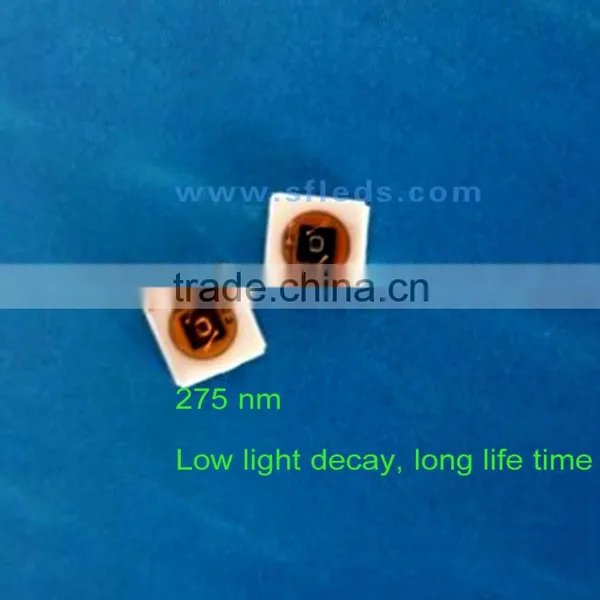 Ultraviolet 250nm 254nm 260nm 265nm 270nm 275nm 280nm 285nm 290nm 300nm 310nm UVA UVB SMD 3535 UVC LED Chip photo-2