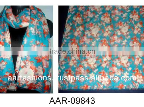 POLYSTER PRINTED SCARF 2014