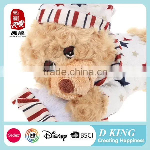 2016 New Design Sleeping Teddy Bear Toy photo-2