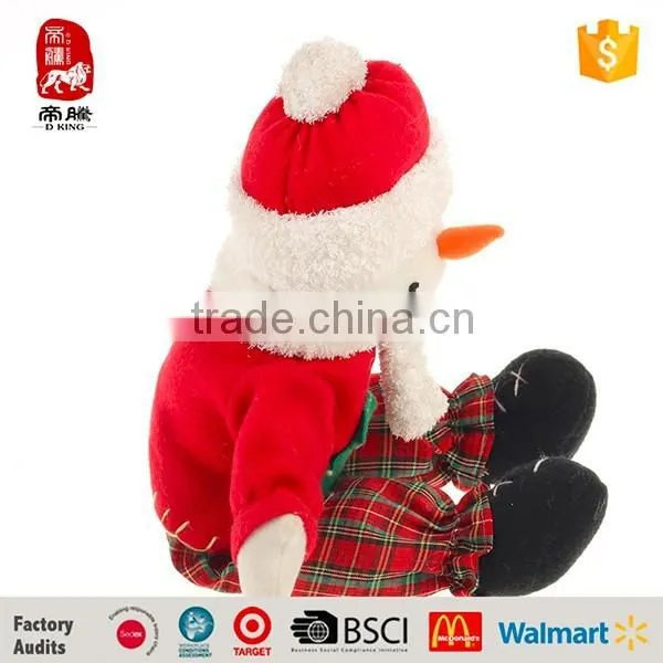 SEDEX 4 Custom Plush Dolls Promo Hot Selling Musical Father Christmas photo-2