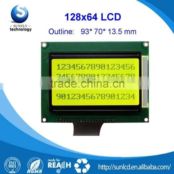 128x64 FSTN Lcd Display Module photo-2